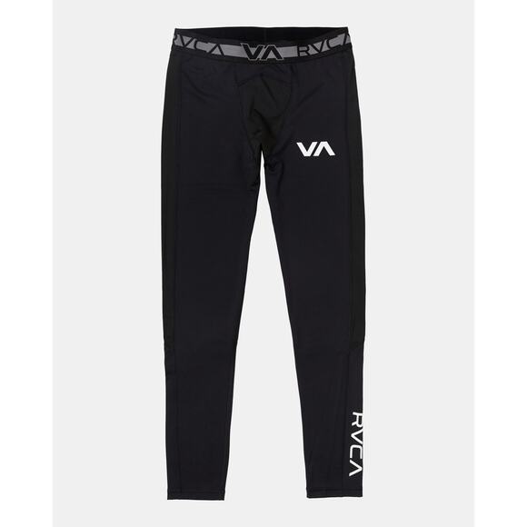 RVCA Men's Sport Compression Tights Sport Trainer Track Pants NEW NWT Medium - Picture 1 of 4